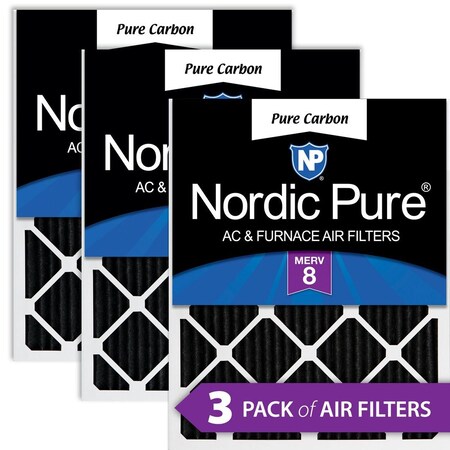 FILTER 14X25X1 APPROXIMATELY MERV 8 EFFICIENCY RATING 3 PIECES ACTUAL SIZE 135 X 245